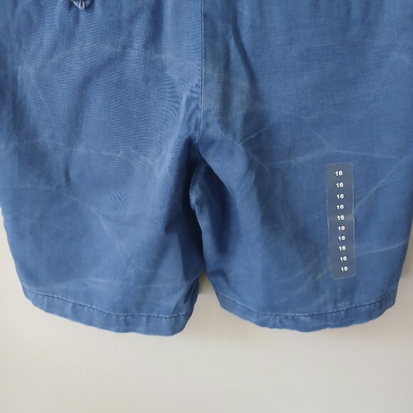 Polo Ralph Lauren NWT $59.50‎ Boys Size 16 Blue Cotton Chino Shorts Zipper - Picture 15 of 15